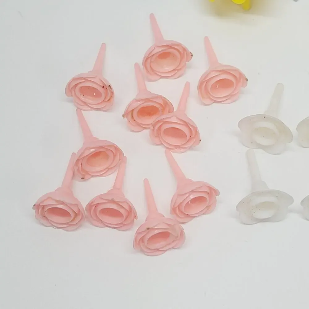 Vintage Circus Theme Cake Toppers Cupcake Picks Clowns Flower Candle Holder Lot